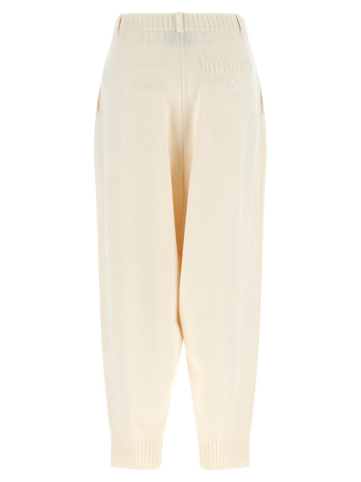 Coperni White Wool Casual Women's Pants
