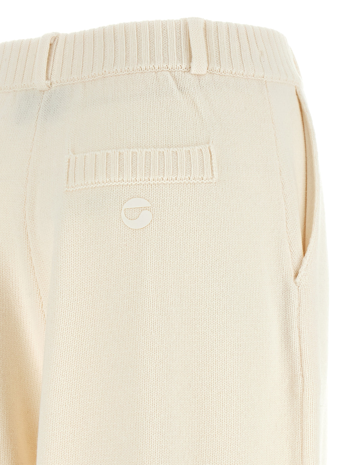 Coperni White Wool Casual Women's Pants