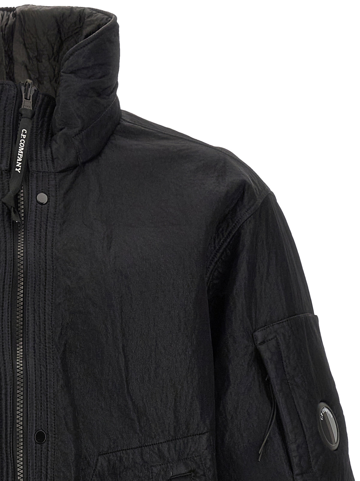 C.P. Company Black Polyamide Shell Men's Jacket
