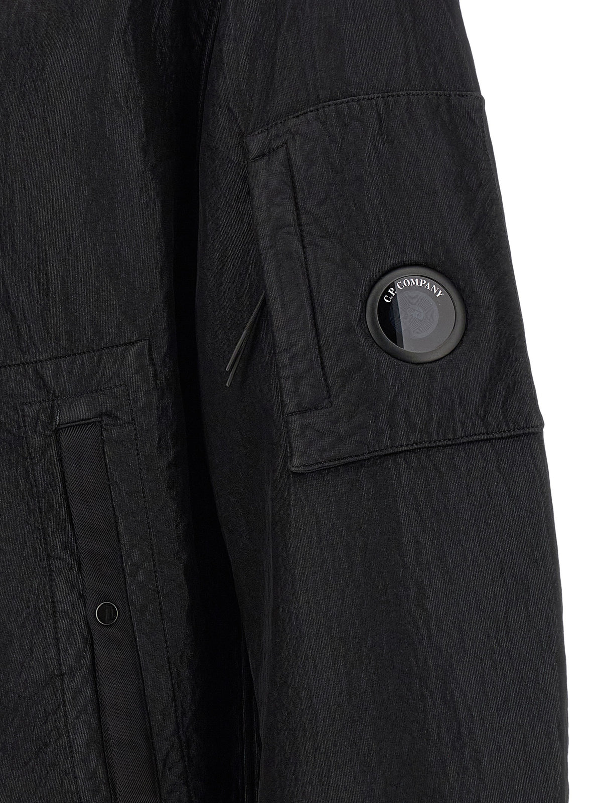 C.P. Company Black Polyamide Shell Men's Jacket