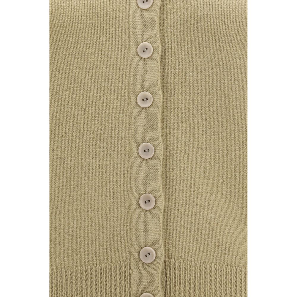 Lemaire Beige Cashmere Women's Cardigan