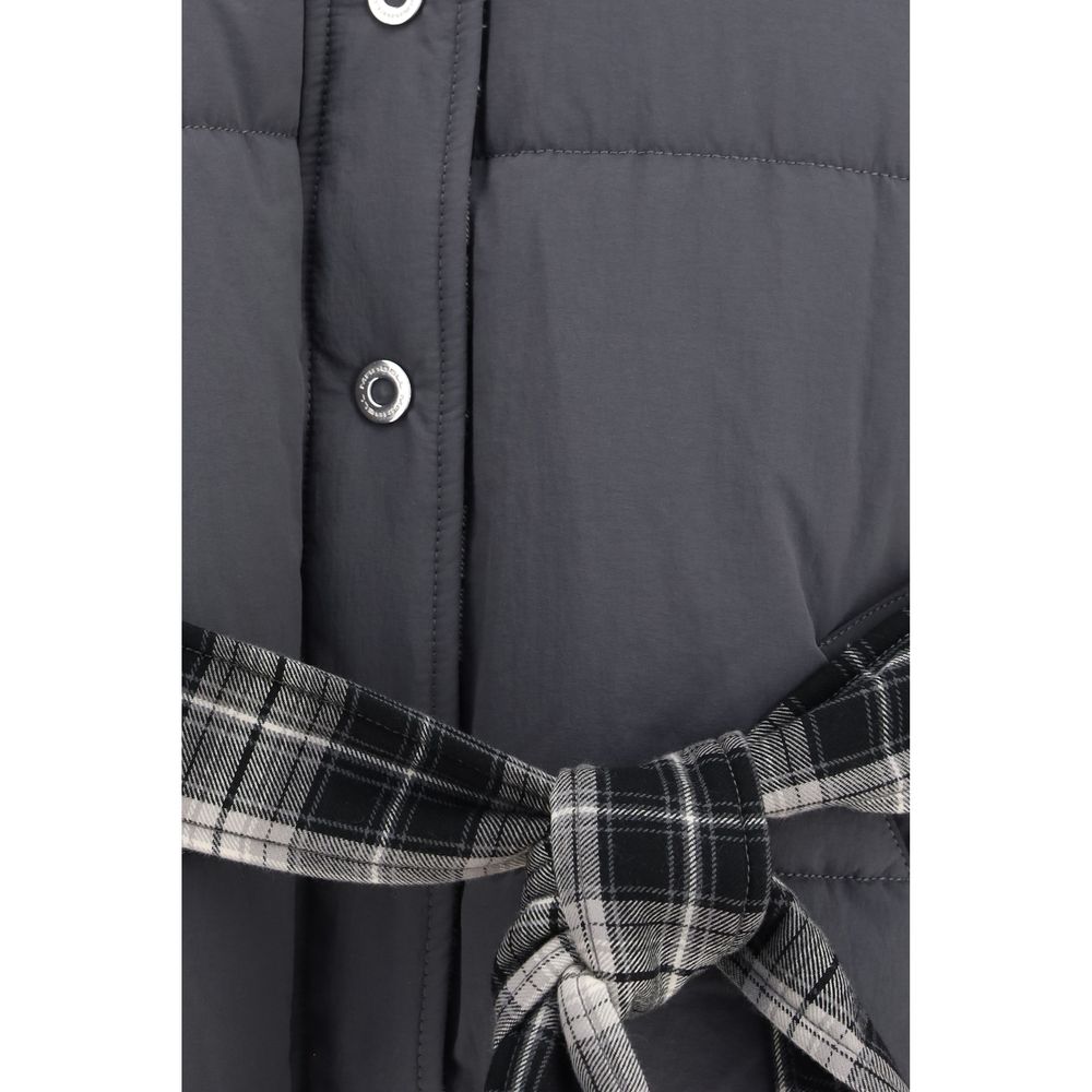 MARBELL Gray Polyamide Full-Length Women's Jacket