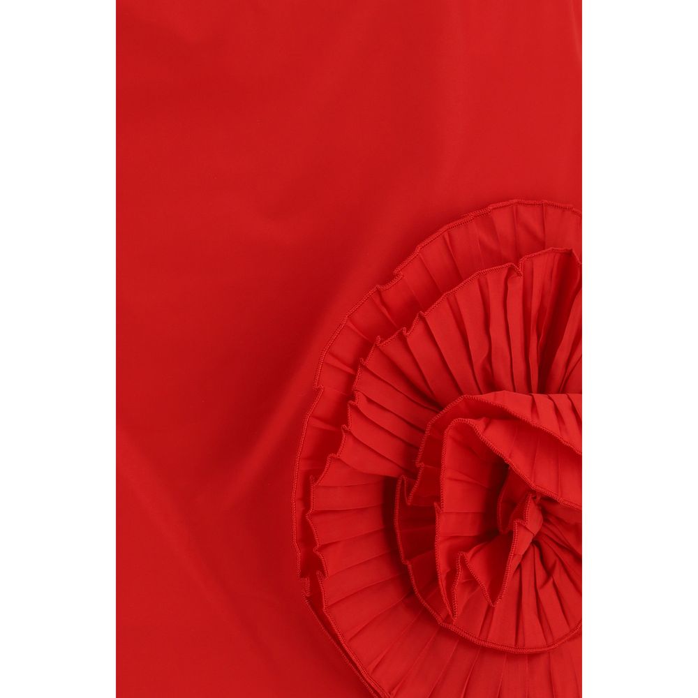 Blumarine Red Polyester Mini Women's Skirt