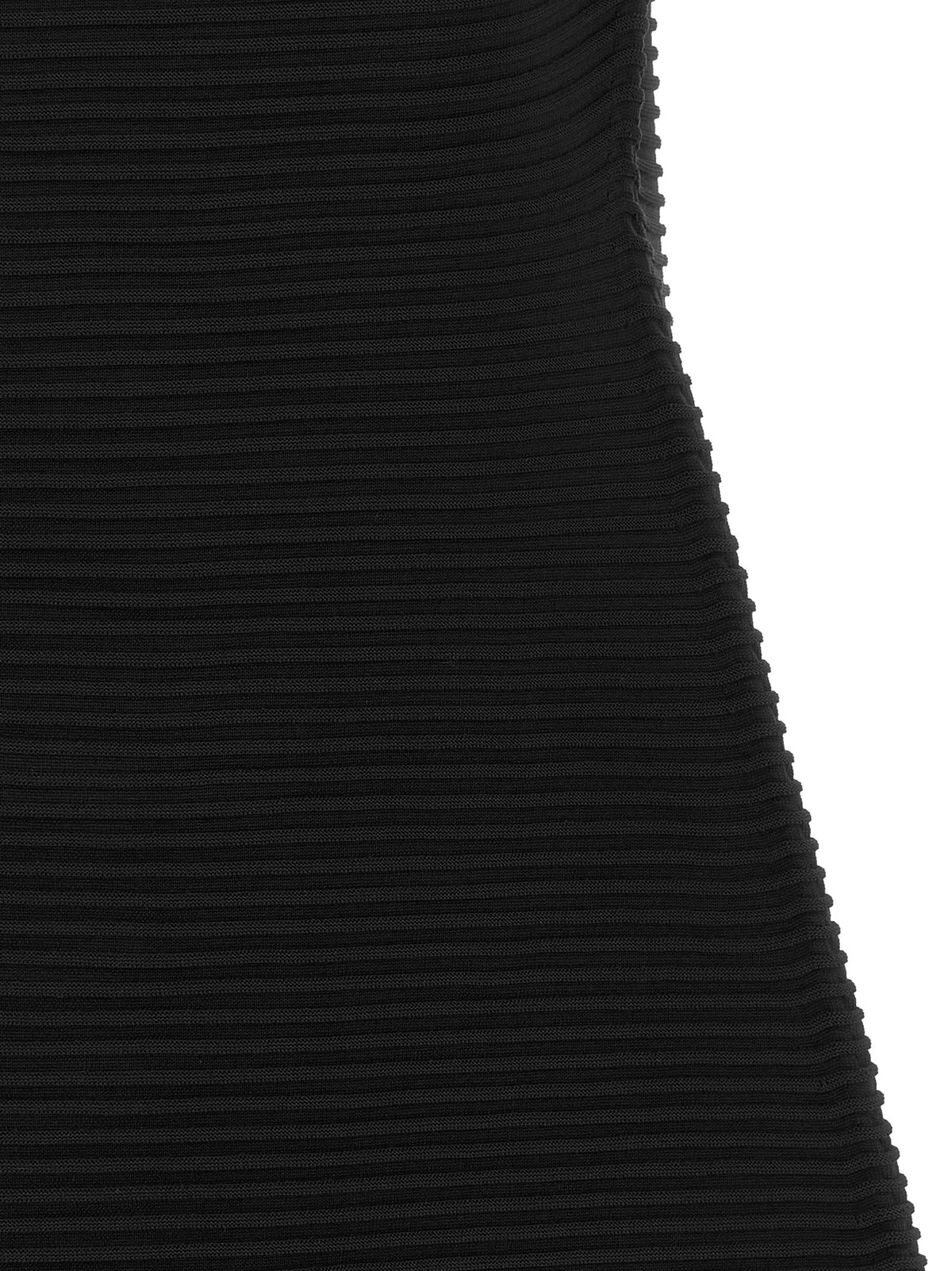 PLEATS PLEASE ISSEY MIYAKE Black Polyester Midi Women's Dress