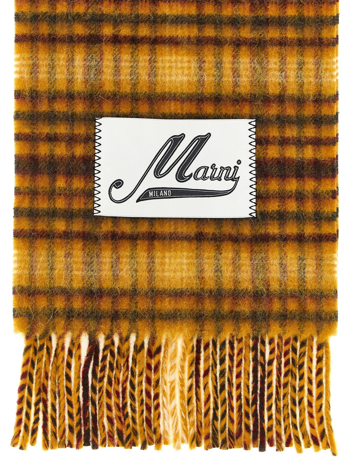 Marni Multicolor Virgin Wool Women's Foulard