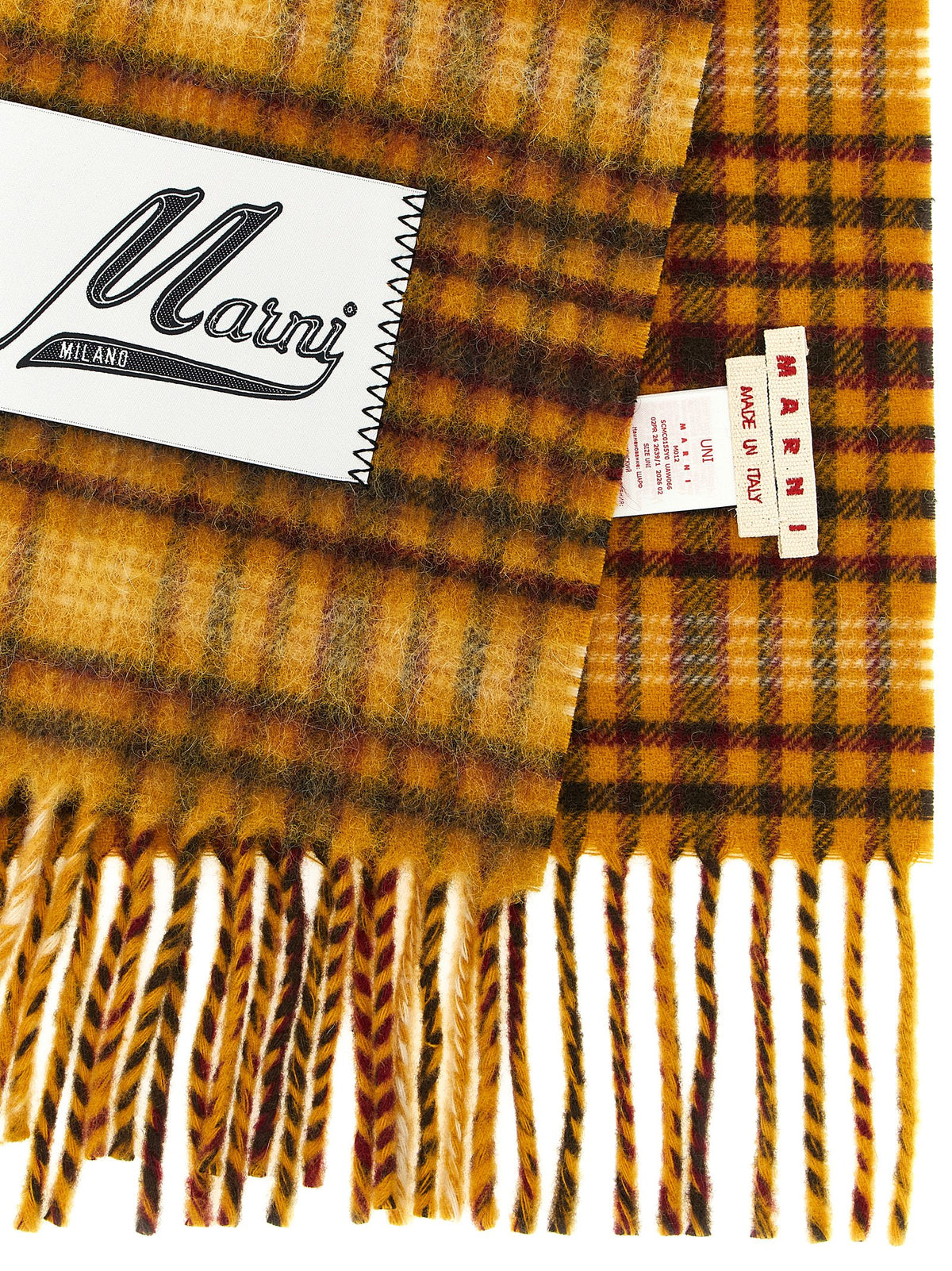 Marni Multicolor Virgin Wool Women's Foulard