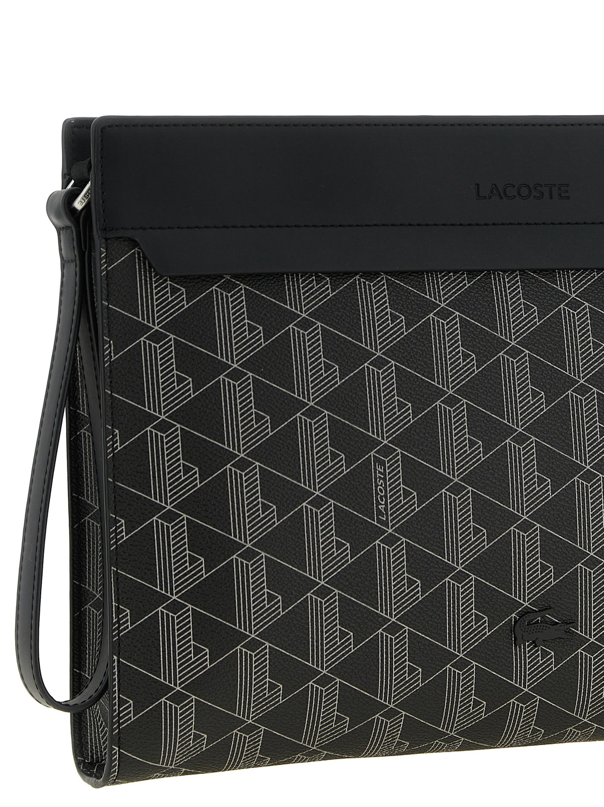 Lacoste Gray Pvc Other Men's Accessories