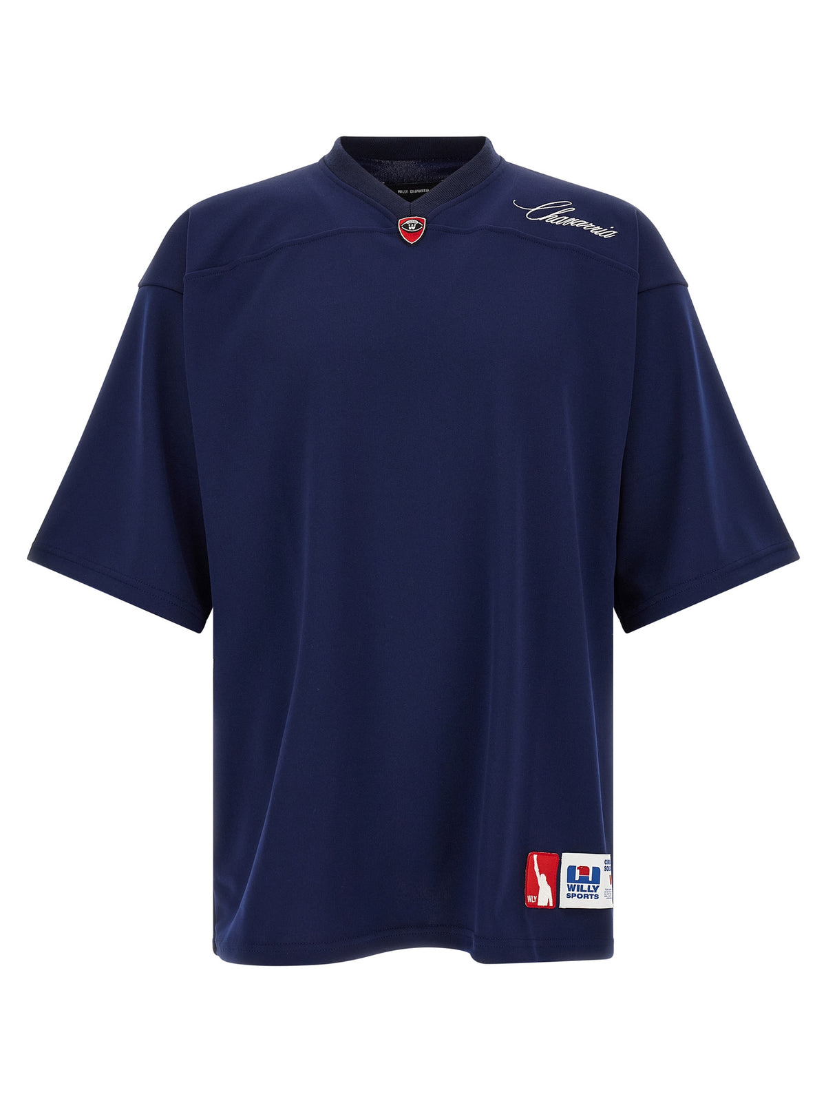 WILLY CHAVARRIA Blue Polyester Men's Sportswear
