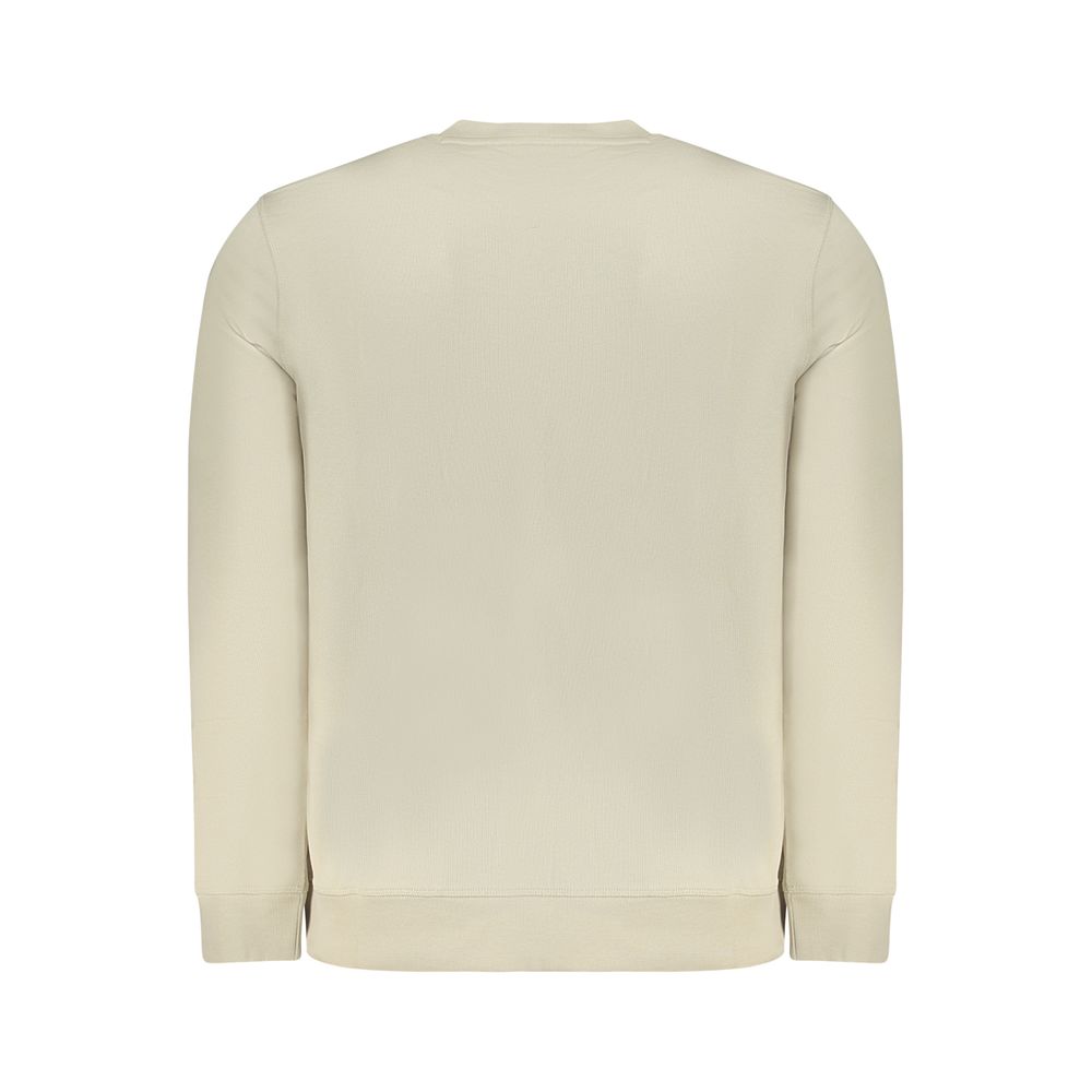 Hugo Boss Beige Cotton Men Men's Sweatshirt