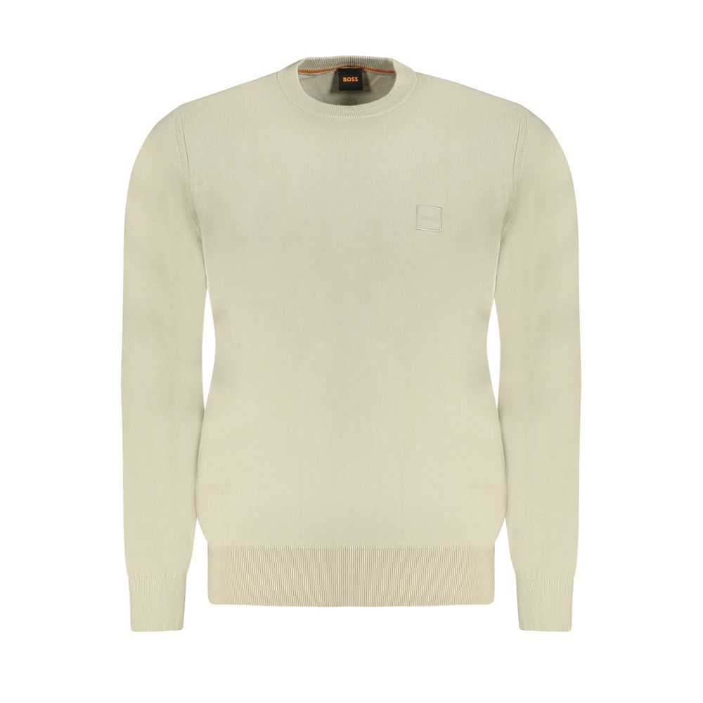 Hugo Boss Beige Cotton Men's Men's Sweater