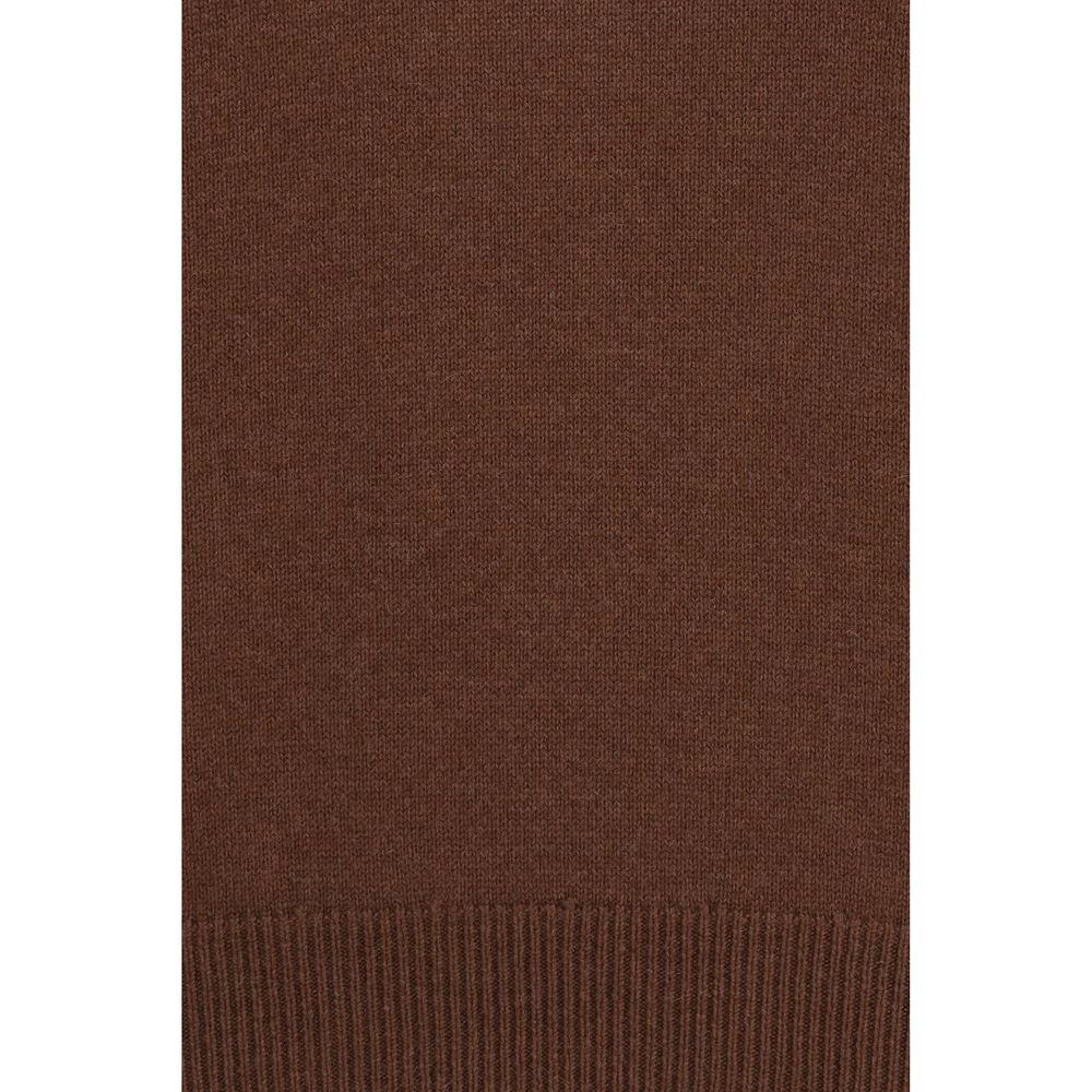 Brunello Cucinelli Brown Cashmere Women's Turtleneck