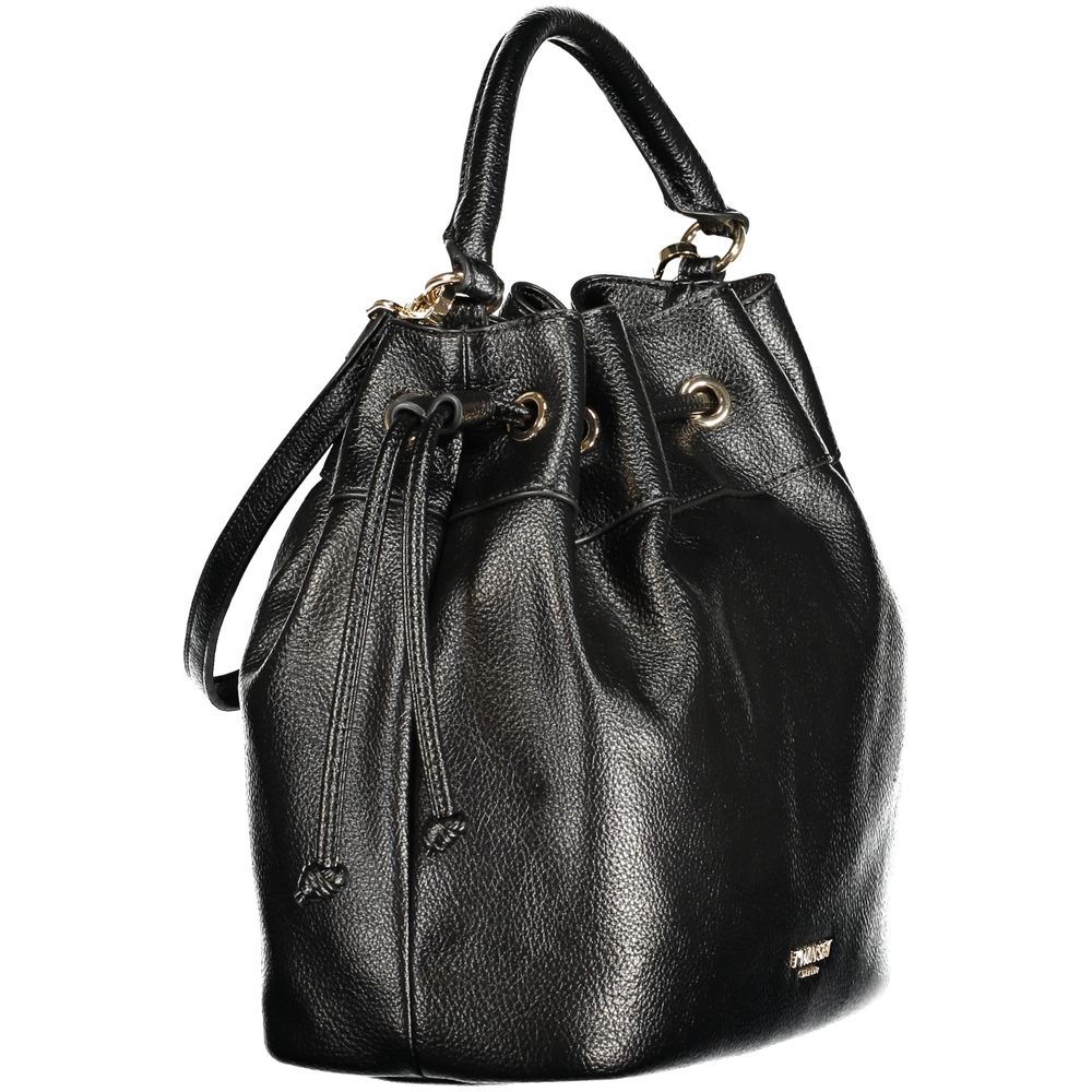 Twinset Black Polyurethane Women's Women's Bag