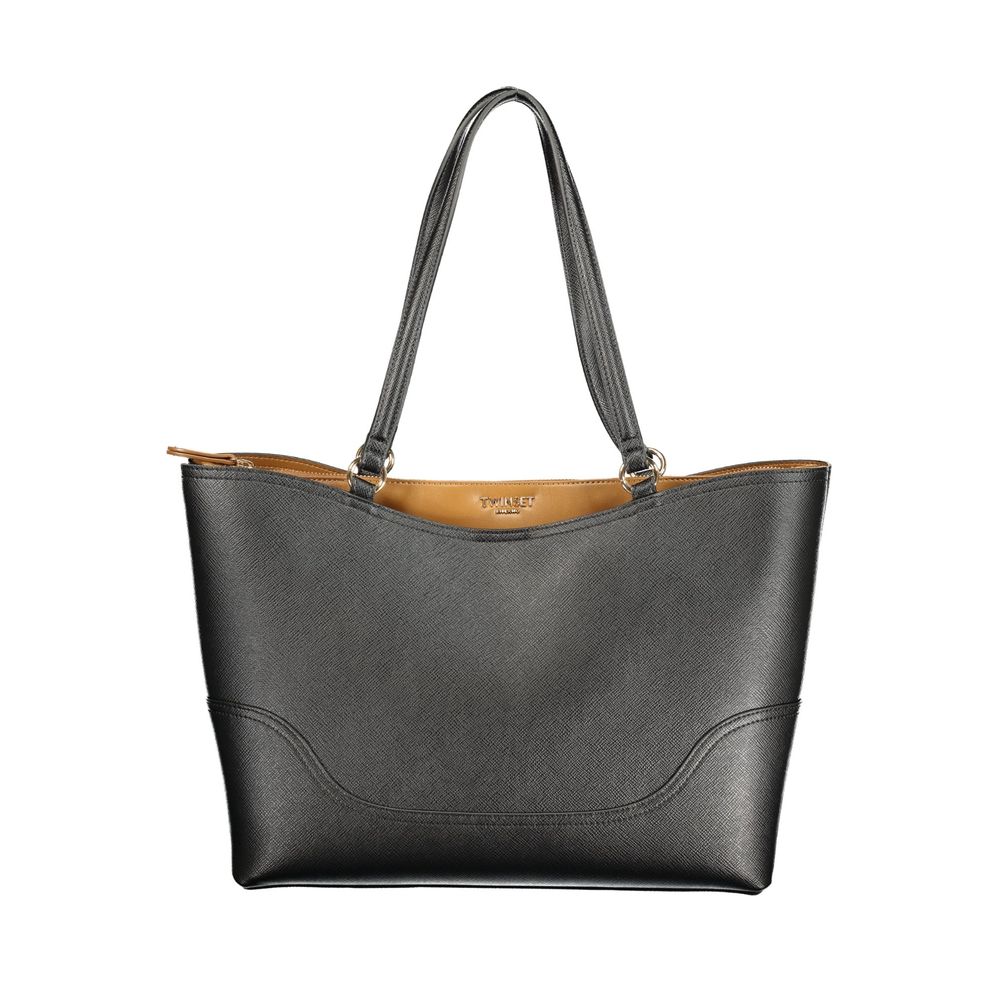 Twinset Black Polyurethane Women's Women's Bag