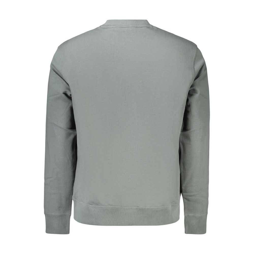 Hugo Boss Green Cotton Men's Sweatshirt