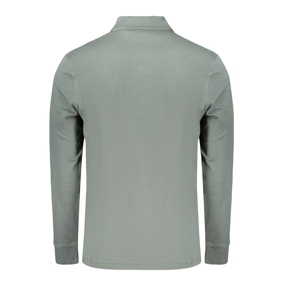 Hugo Boss Green Cotton Polo Men's Shirt