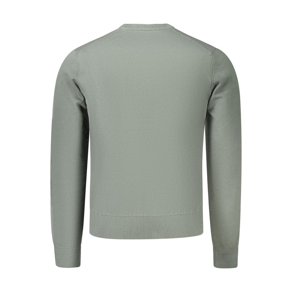 Hugo Boss Green Cotton Men's Sweatshirt