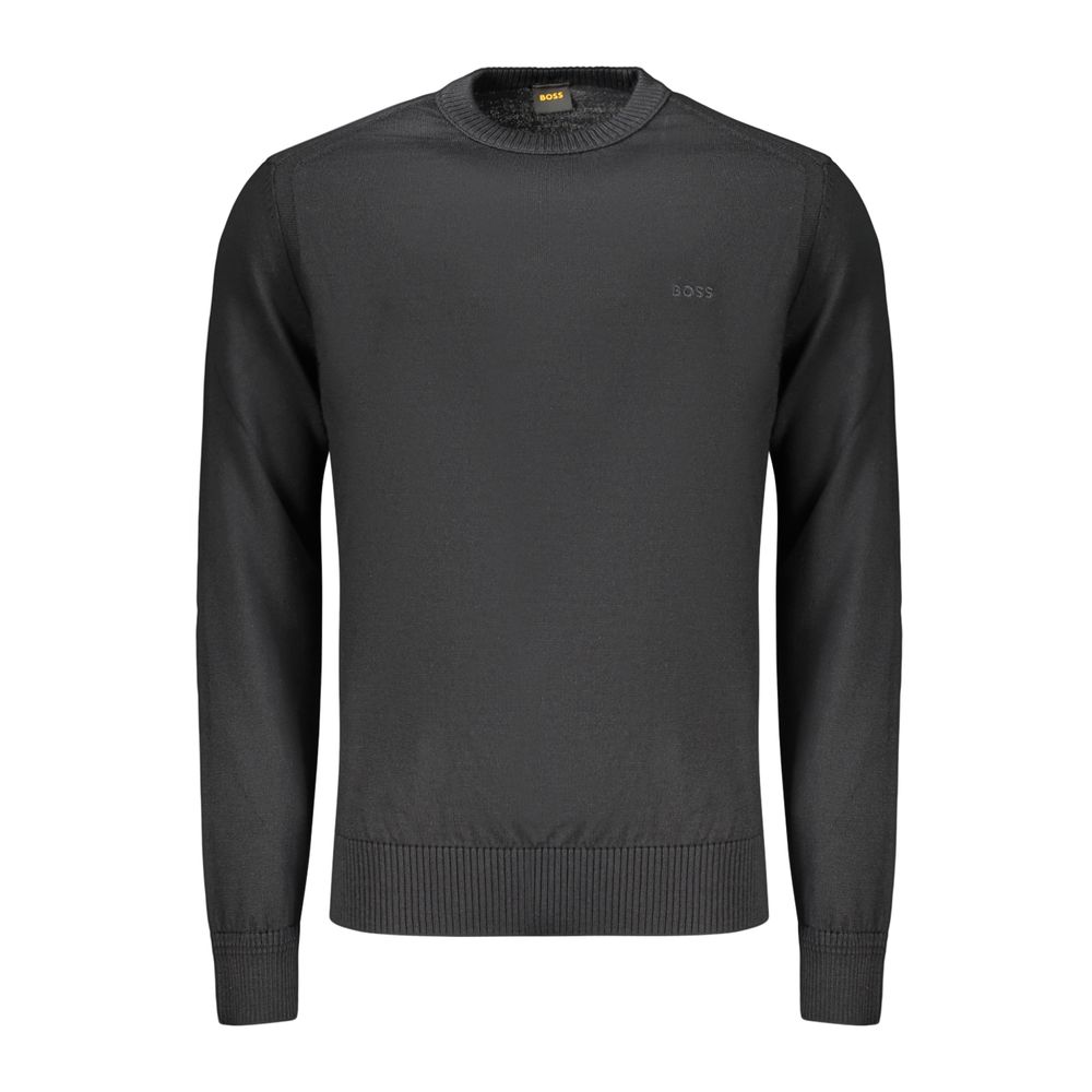 Hugo Boss Black Wool Men's Sweatshirt
