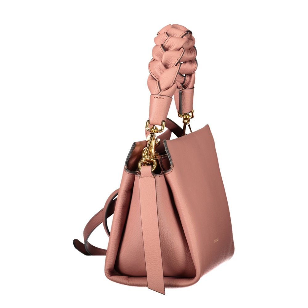 Coccinelle Pink Leather Women's Handbag
