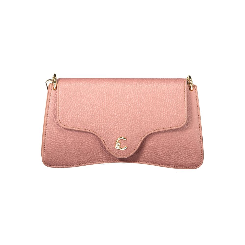 Coccinelle Pink Leather Women's Handbag