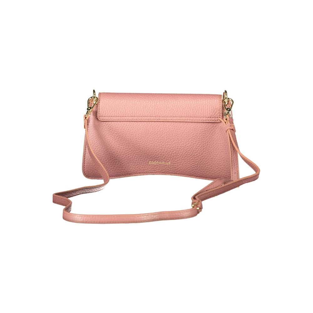 Coccinelle Pink Leather Women's Handbag