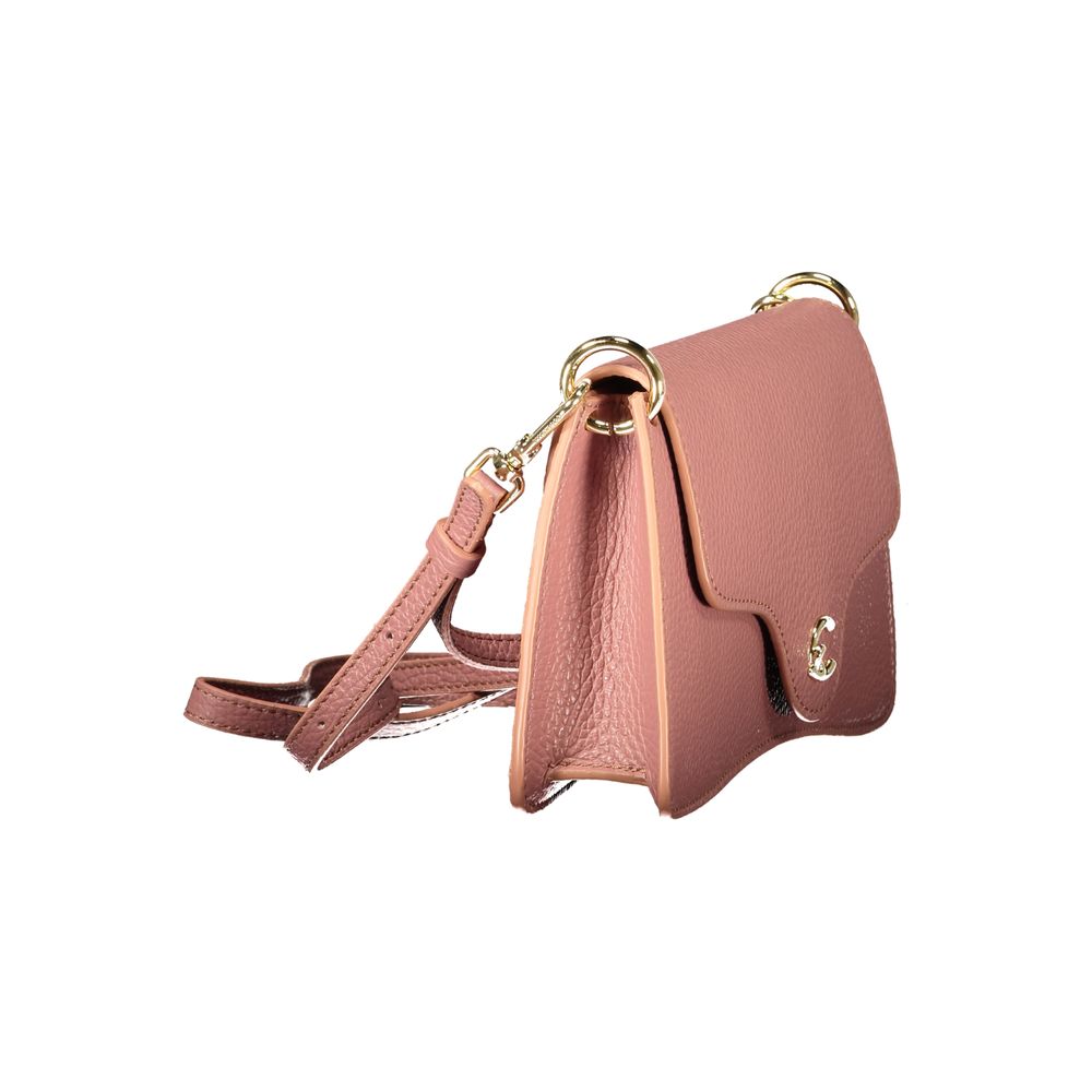 Coccinelle Pink Leather Women's Handbag