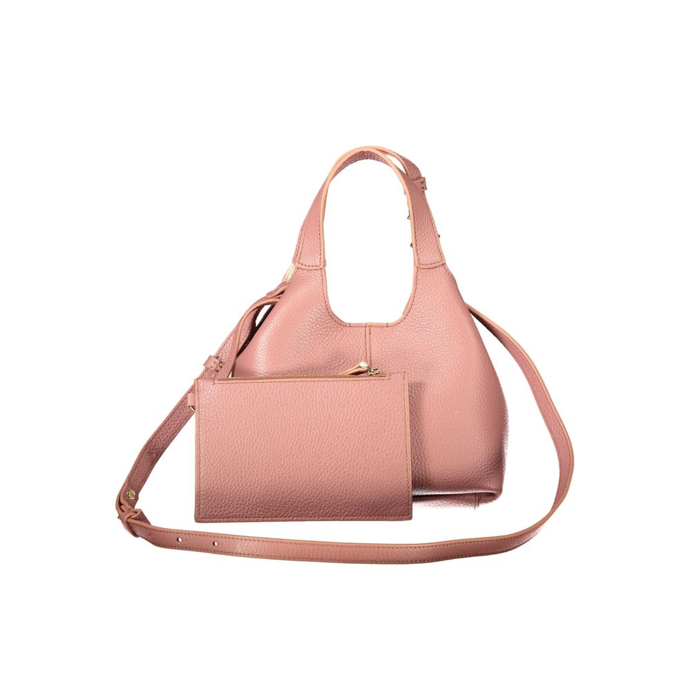 Coccinelle Pink Leather Women's Handbag
