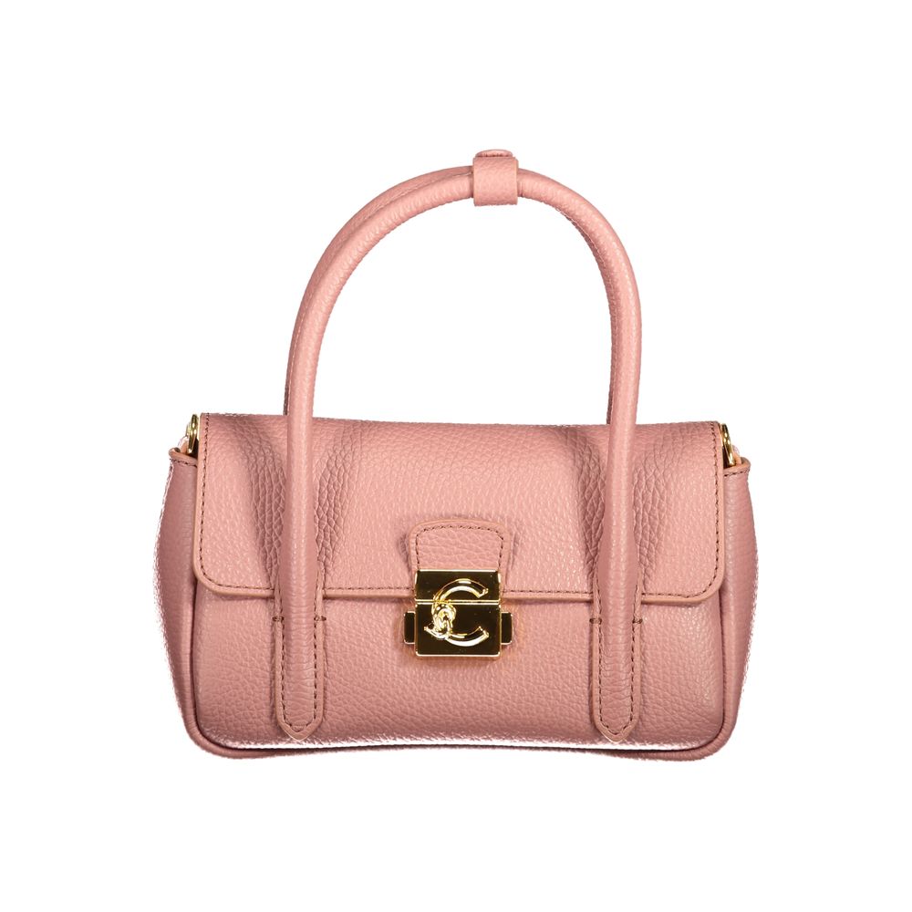 Coccinelle Pink Leather Women's Handbag