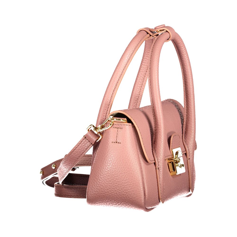 Coccinelle Pink Leather Women's Handbag