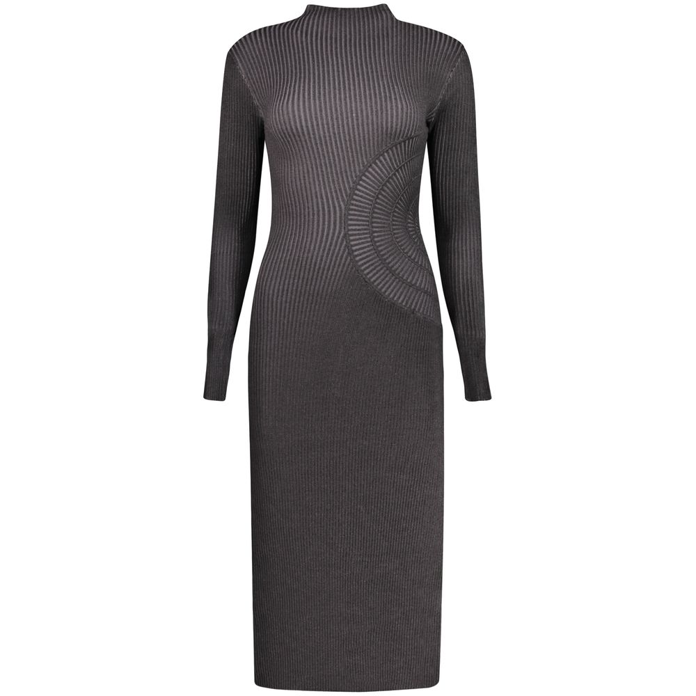 Desigual Black Polyester Casual Women's Dress