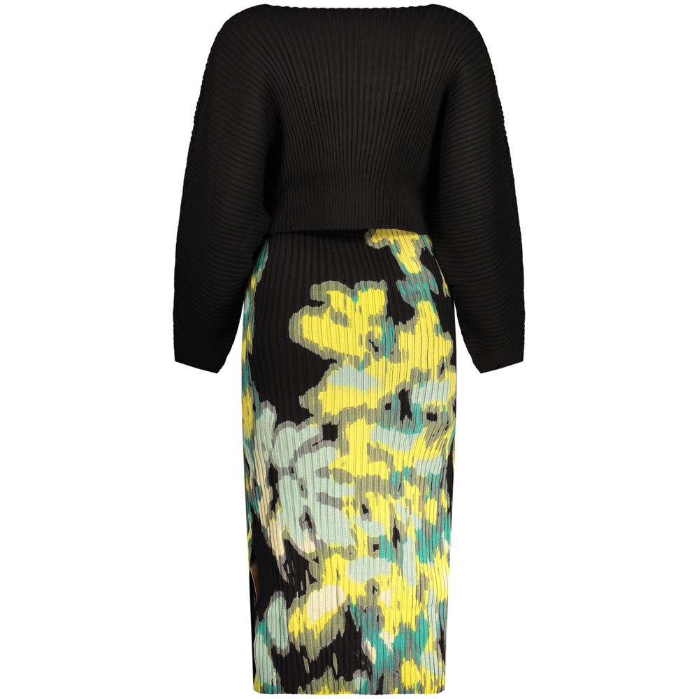 Desigual Black Polyester Casual Women's Dress