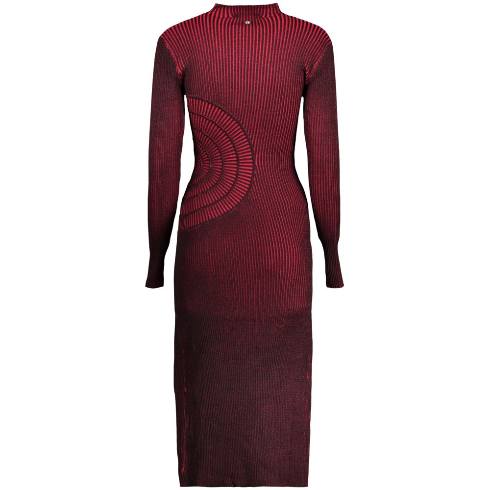 Desigual Red Polyester Casual Women's Dress