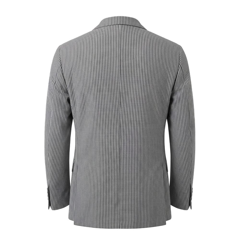 Roberto Pepe Luxury Blue Cotton Men Men's Jacket