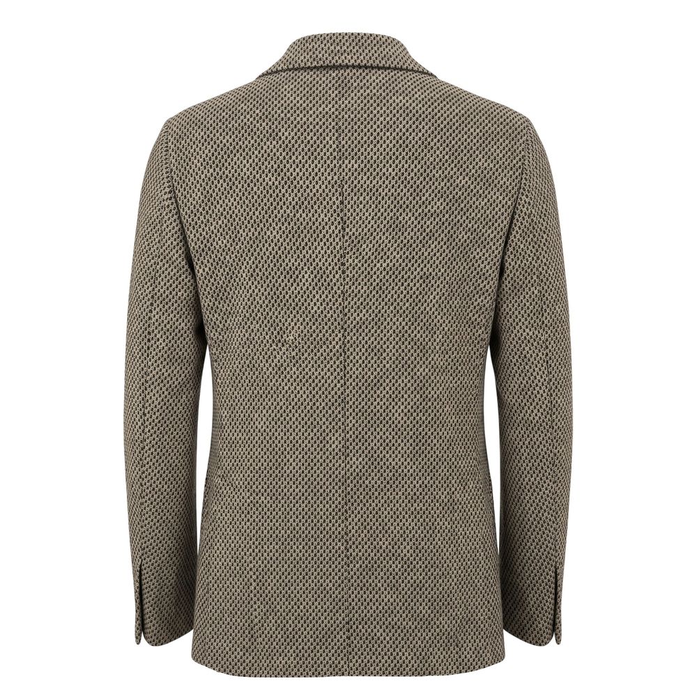 Roberto Pepe Luxury Beige Cotton Men Men's Jacket