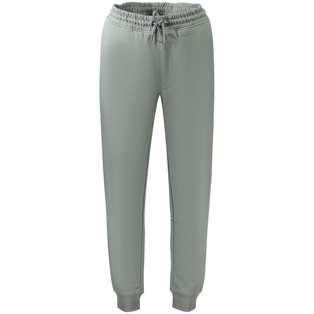 Hugo Boss Green Cotton Men's Men's Trouser