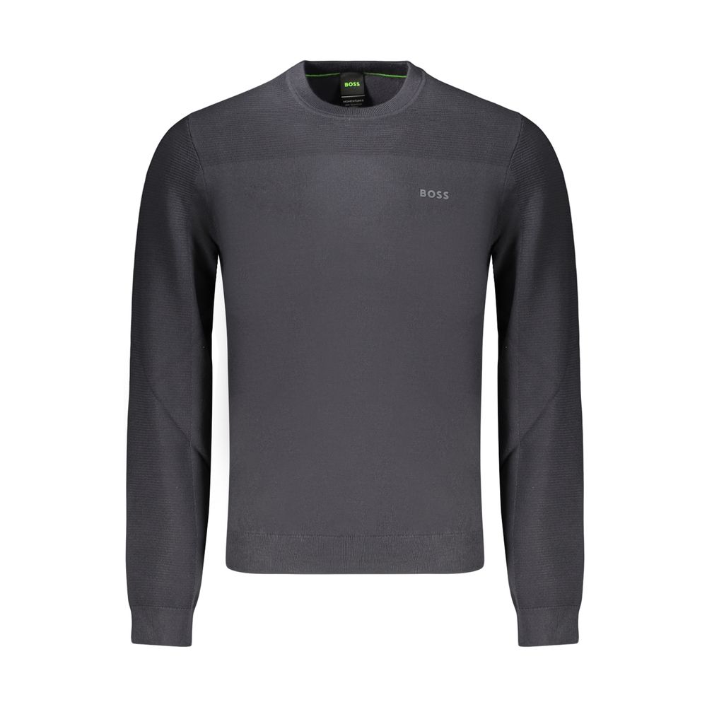 Hugo Boss Blue Wool Men's Men's Sweater