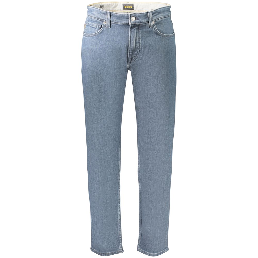 Hugo Boss Blue Cotton Men's Men's Jeans