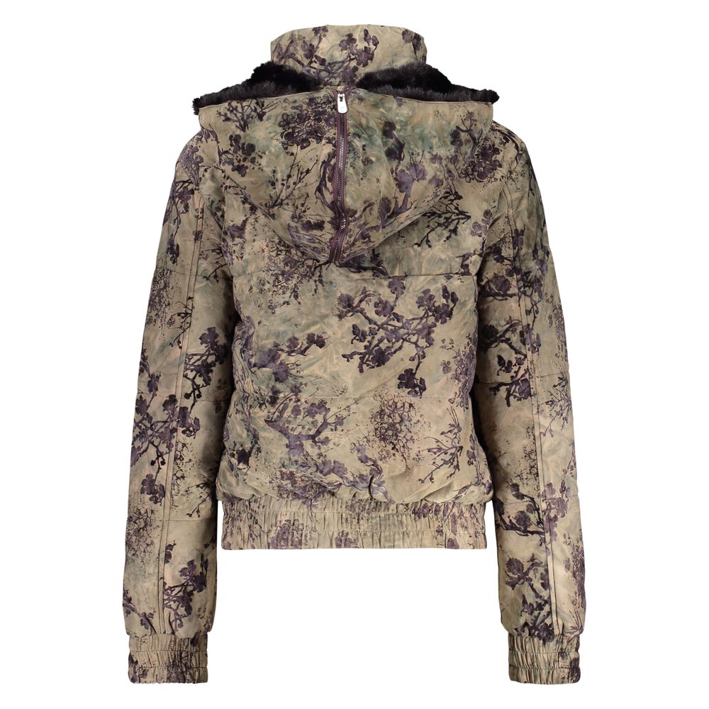 Desigual Green Polyester Women's Women's Jacket