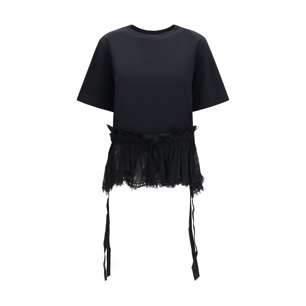 Alexander McQueen Black Cotton Women's T-Shirt