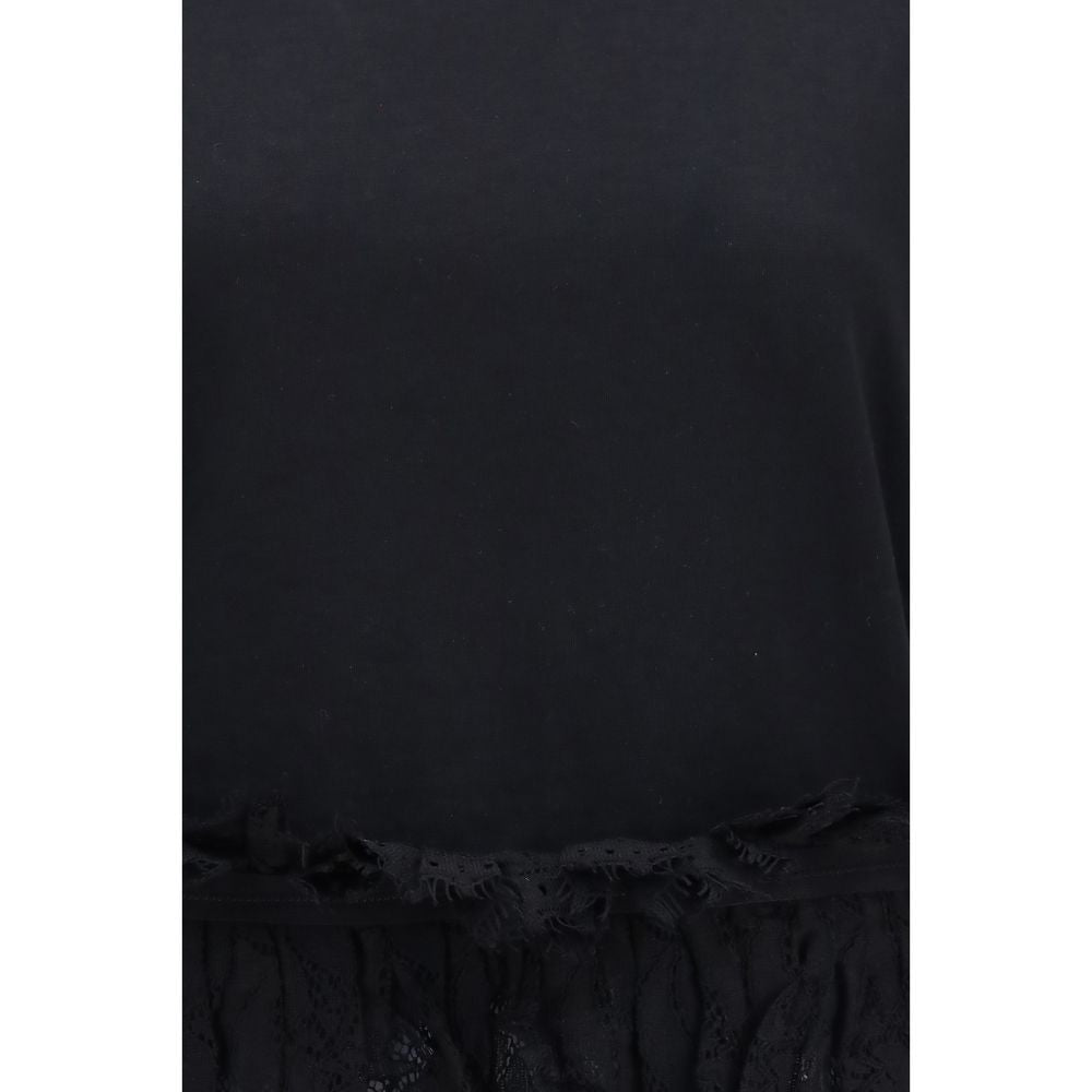Alexander McQueen Black Cotton Women's T-Shirt