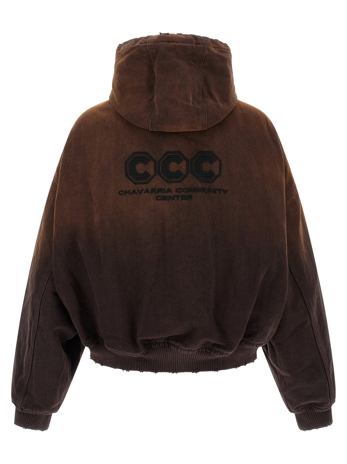 WILLY CHAVARRIA Brown Cotton Shell Men's Jacket