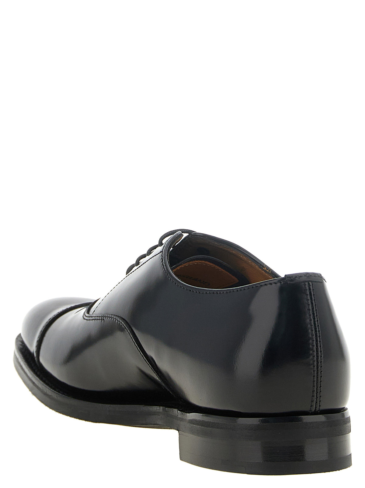 Church's Black Calfskin Oxfords And Women's Derbies