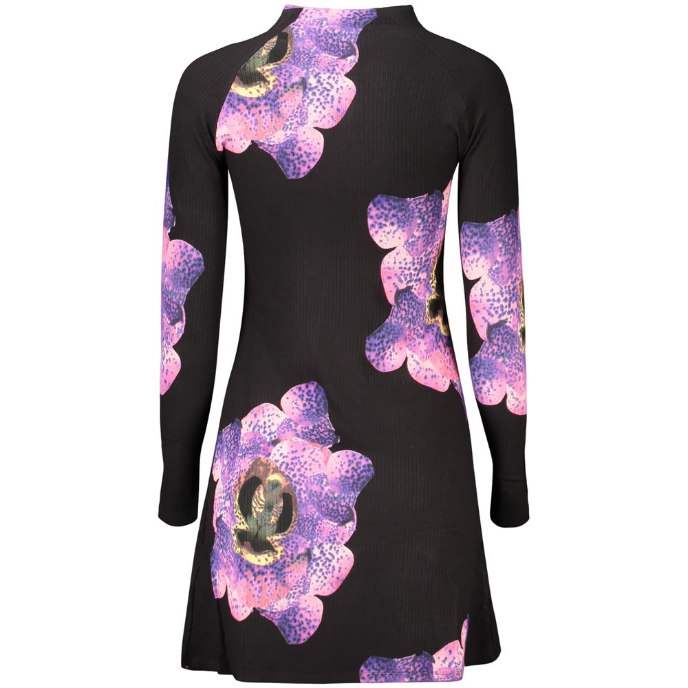 Desigual Black Viscose Women's Women's Dress