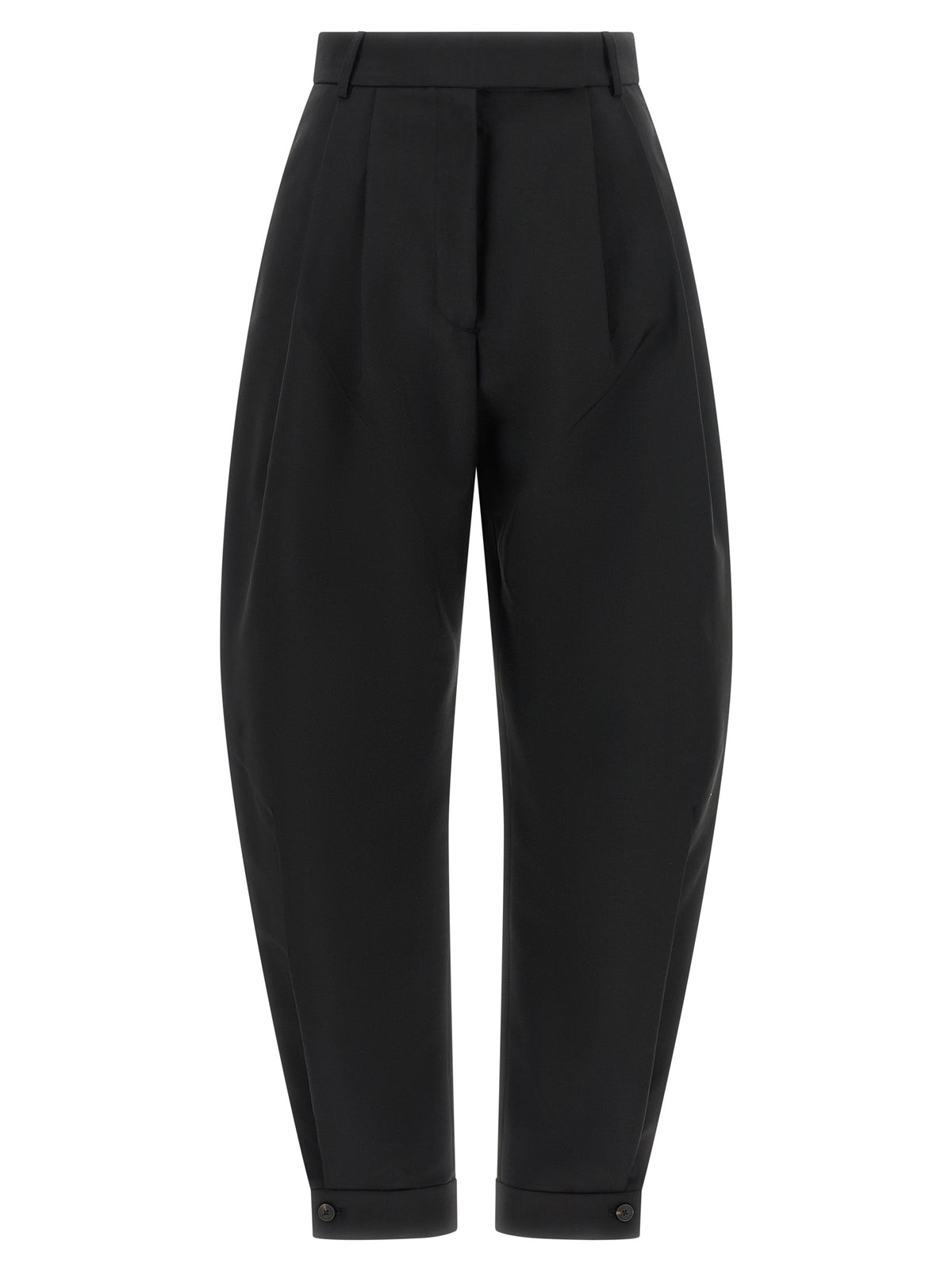 Rohe Black Wool Casual Women's Pants