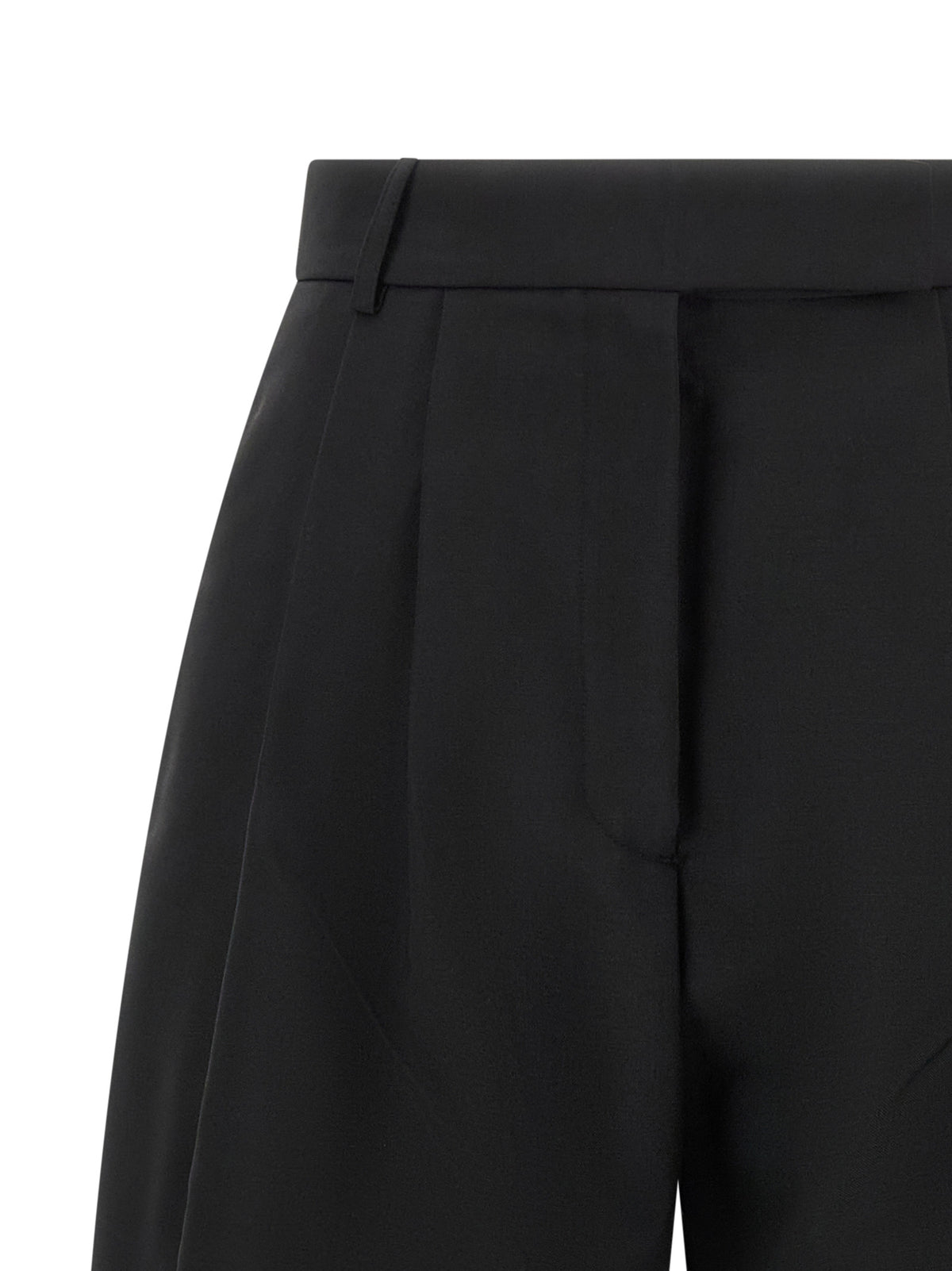 Rohe Black Wool Casual Women's Pants