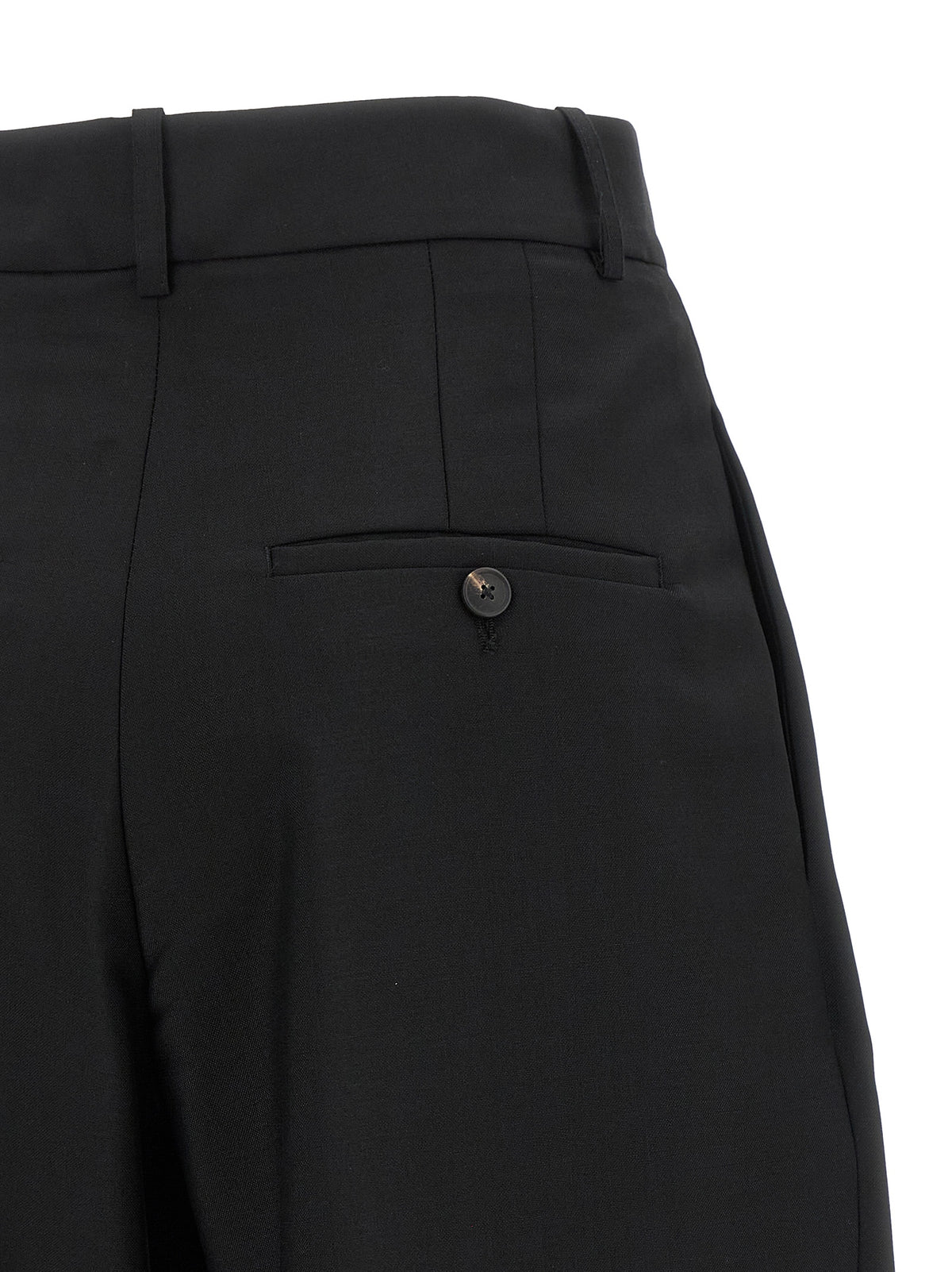 Rohe Black Wool Casual Women's Pants