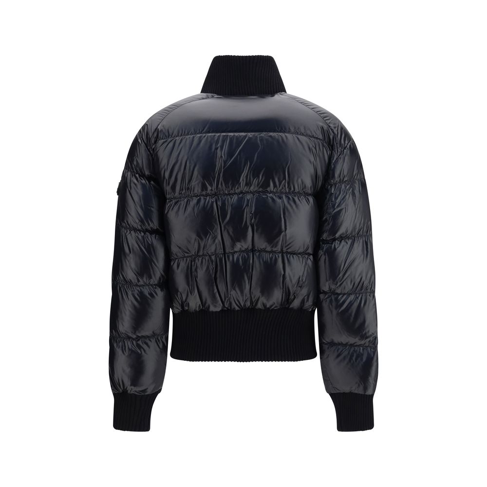 Moose Knuckles Black Nylon Full-Length Women's Jacket