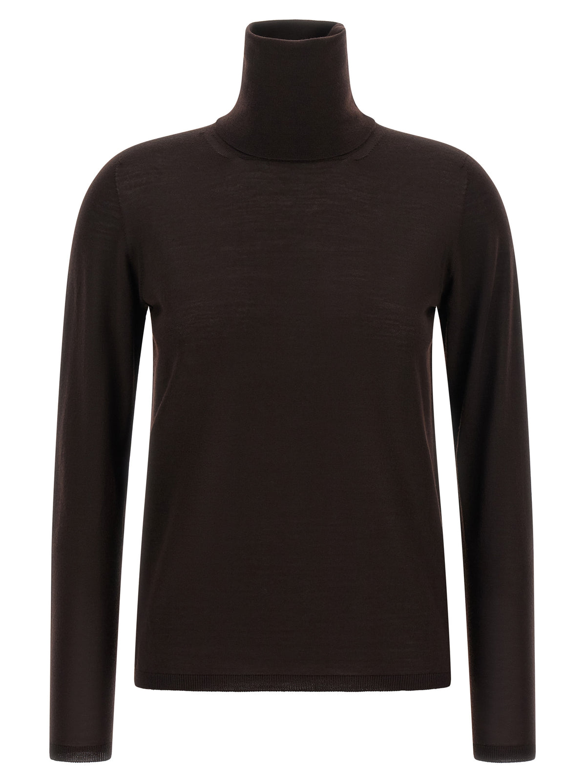 Max Mara Brown Virgin Wool Women's Cardigan