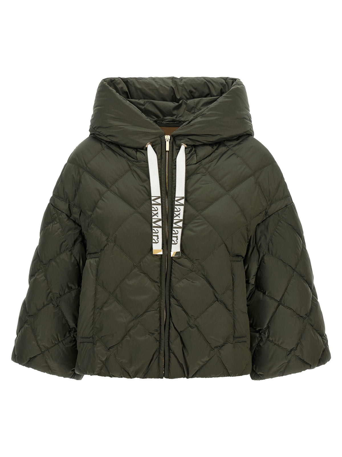 Max Mara Bicolor Polyamide Women's Parka