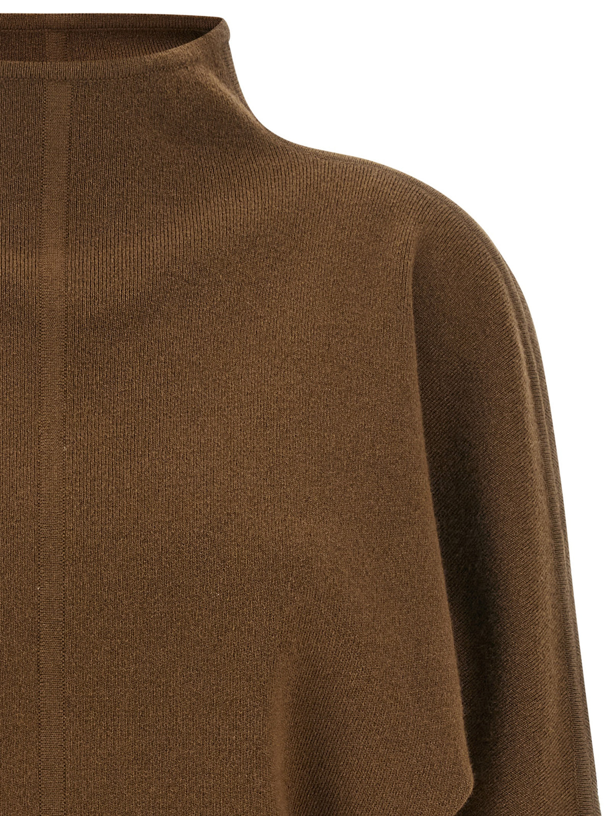 Max Mara Brown Virgin Wool Women's Cardigan