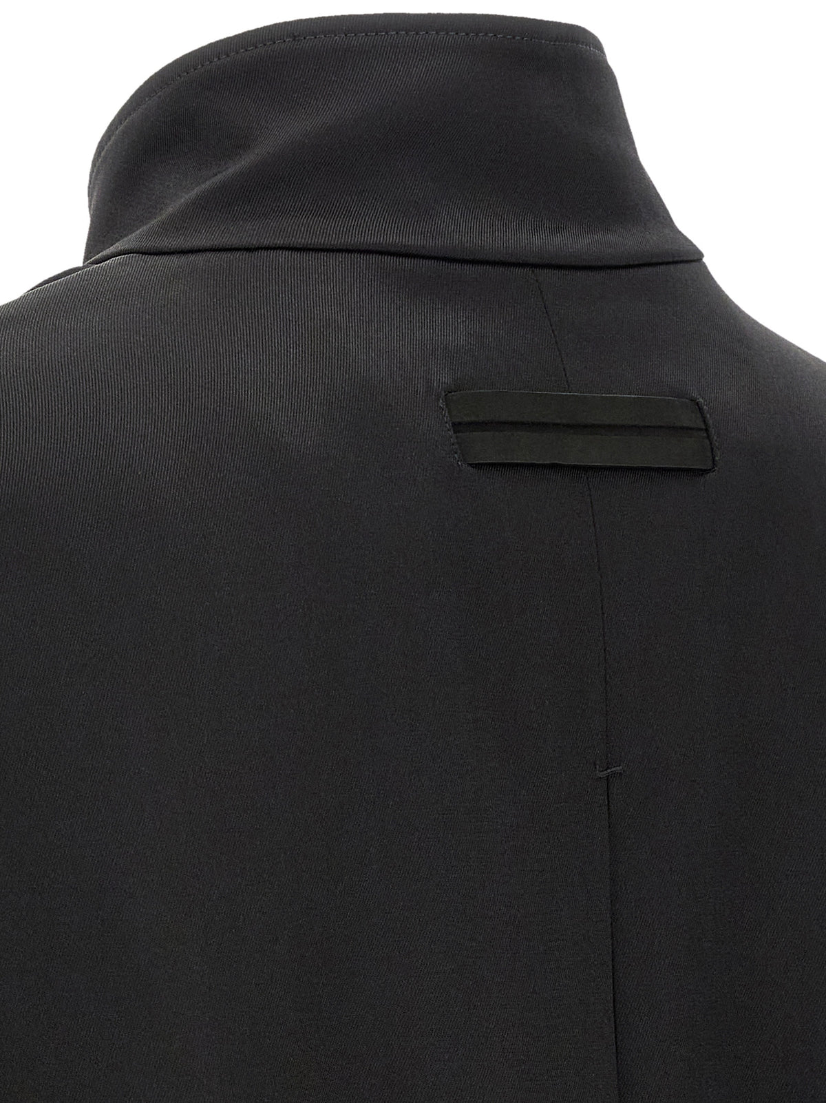 ZEGNA Black Satin Men's Sweatshirt